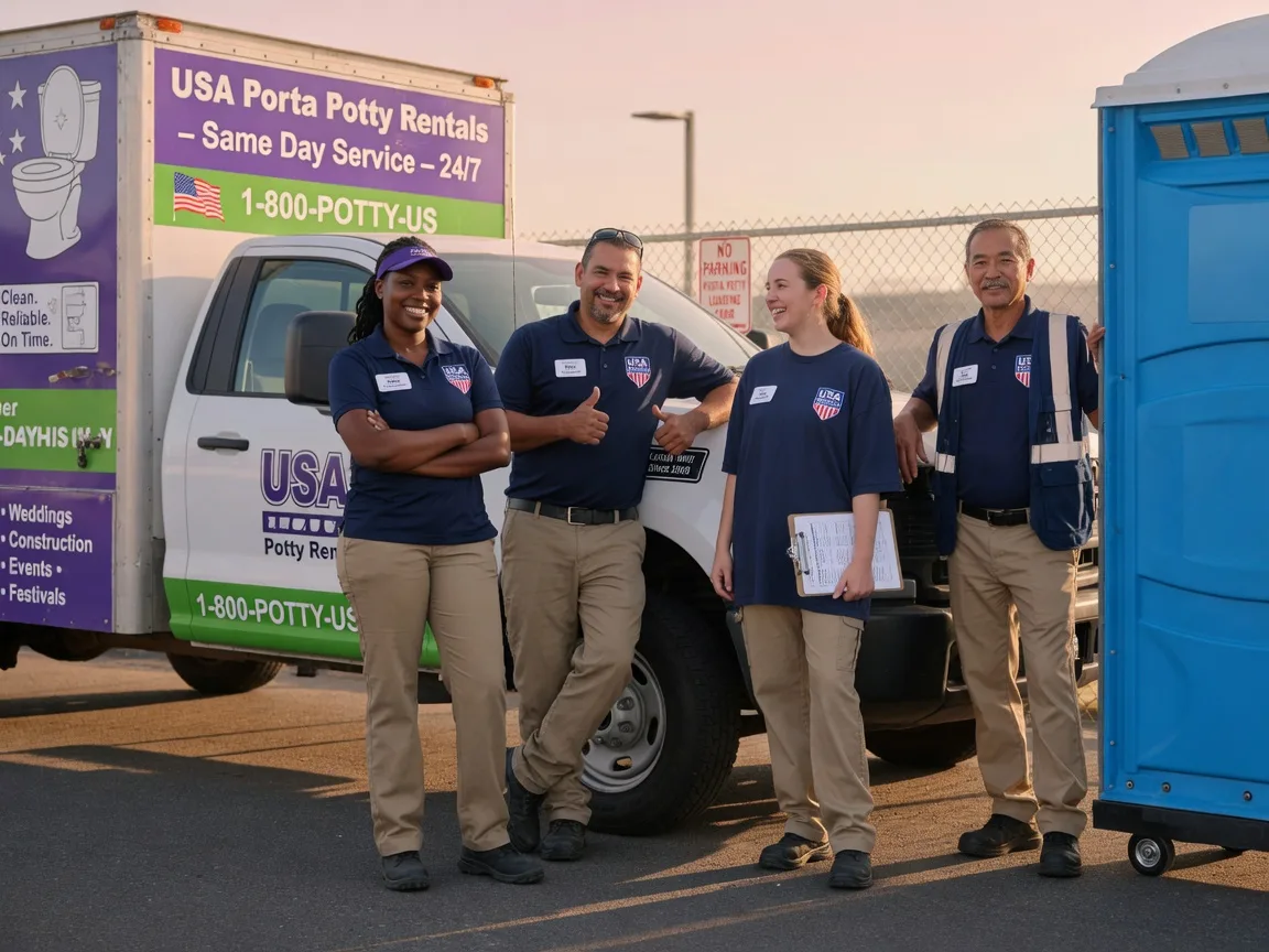 Porta Potty Rental company in Elverson, PA
